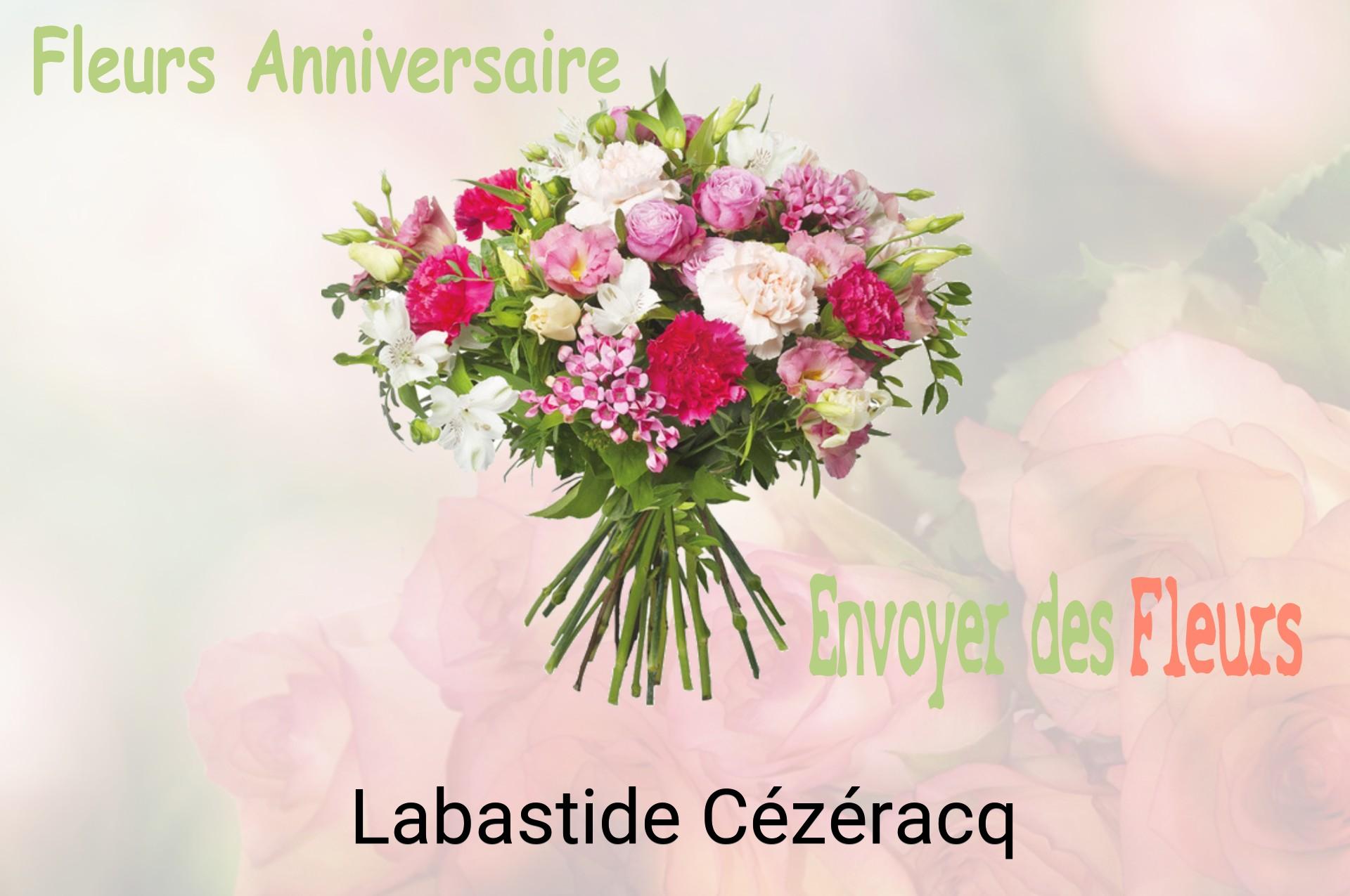Bouquet de fleurs d’anniversaire livré à Labastide-Cézéracq