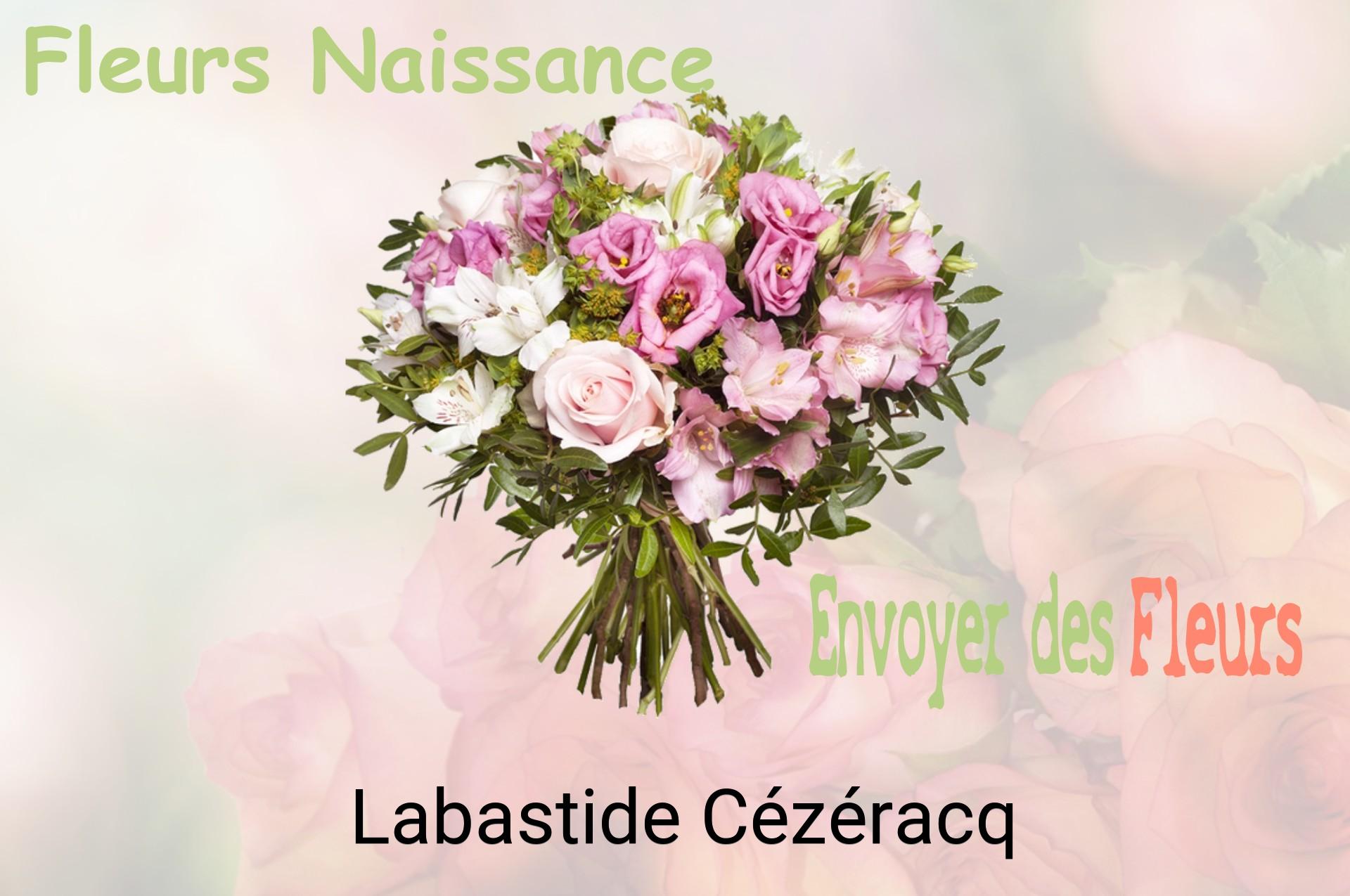 Bouquet de fleurs de naissance livré à Labastide-Cézéracq